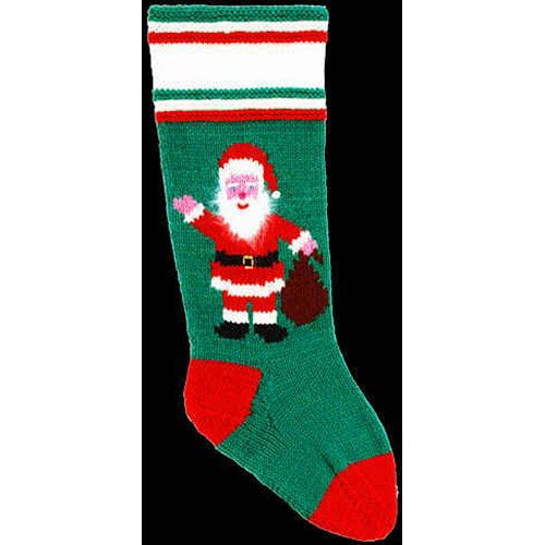 DooLallies Christmas Stockings Kits Snowman Green