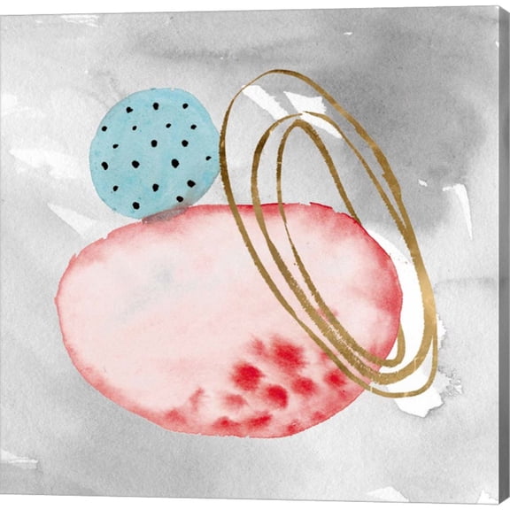 Great Art Now Cosmos & Sky IV by Melissa Wang, Canvas Wall Art, 24W x 24H