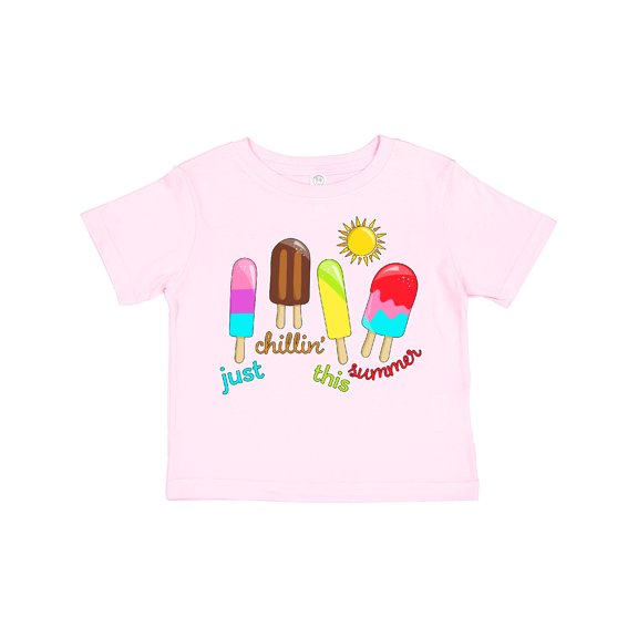Inktastic Just Chillin This Summer Popsicles Boys or Girls Toddler T-Shirt
