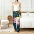 thumbnail image 2 of Fotbe Whimsical Axolotl Fantasy Women's Pajama Pants,Sleepwear Pants,Pj Bottoms Drawstring And Pockets-Small, 2 of 7