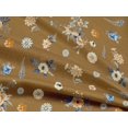 thumbnail image 4 of oneOone Rayon Dark Olive Green Fabric Florals Sewing Craft Projects Fabric Prints By Yard 56 Inch Wide, 4 of 4