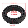 thumbnail image 2 of 190Mm Solid Honeycomb Tires Are Suitable For Electric Scooters, Non-Pneumatic Tires, Explosion-Proof Wheel Tires, 2 of 5