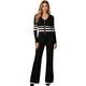 thumbnail image 1 of Set Mujer Pantalón Suéter Tejido Outfit Casual Chic, 1 of 5