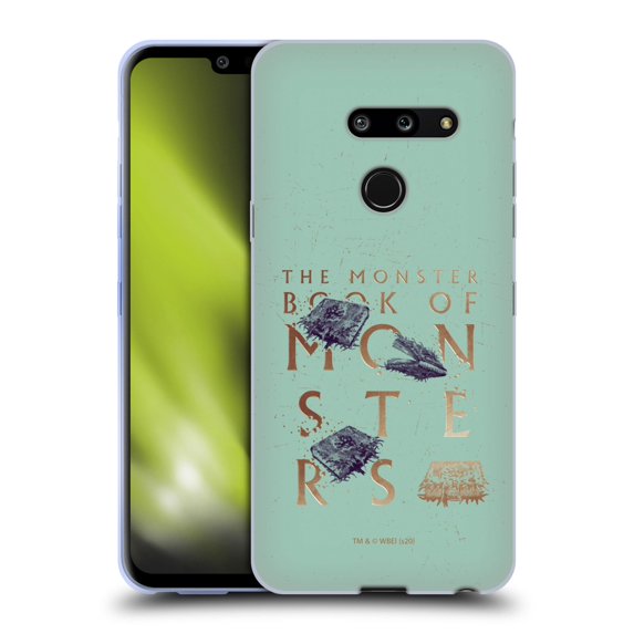 Head Case Designs Officially Licensed Harry Potter Deathly Hallows XXXI Book Of Monsters Soft Gel Case Compatible with LG G8 ThinQ