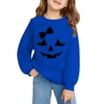 thumbnail image 6 of Mercatoo Halloween Pullover for Kids Unisex Crewneck Graphic Long Sleeve Sweatshirt Printed Casual Pullover Tops, 6 of 6