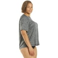 thumbnail image 4 of Sporti Women's Plus Size S/S Hybrid UPF 50+ Sun Shirt, Crew Neck, Short Sleeve (Women's Plus), 4 of 8