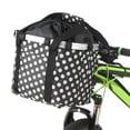 thumbnail image 4 of Cesta de bicicleta plegable pequeña mascota gato perro bolsa desmontable, 4 of 8