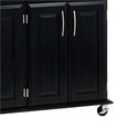 thumbnail image 3 of Bowery Hill Kitchen Cart in Black, 3 of 3