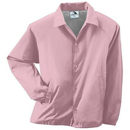 MEN'S NYLON COACH'S JACKET/LINED M Light Pink