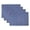Indigo, variant on Fennco Styles Everyday Design Solid Color Placemats 14" W x 20", Set of 4 - Indigo Table Mats for Home Décor, Banquets, Family Gathering and Special Events