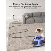 TaoTronics Carpet and Upholstery Cleaner Machine Portable, 12Kpa Spot and Stain Cleaner with 2 Cleaning Tools, Dual Large Tanks, Lightweight Cleaner Machine for Carpet, Stairs, Couch, Car Seats