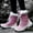 Pink, variant on OKBOP Women's Snow Boots-Christmas Cowboy Winter Warm Non Slip Shoes for Women Fashion Red Boots Womens Boots