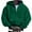 Green1755/A, variant on oqasdz Solid Color Mens Zip Up Hoodie Long Sleeve Full Zip Hooded Sweatshirt Pullover With Pockets Tops Holiday Male Dailywear