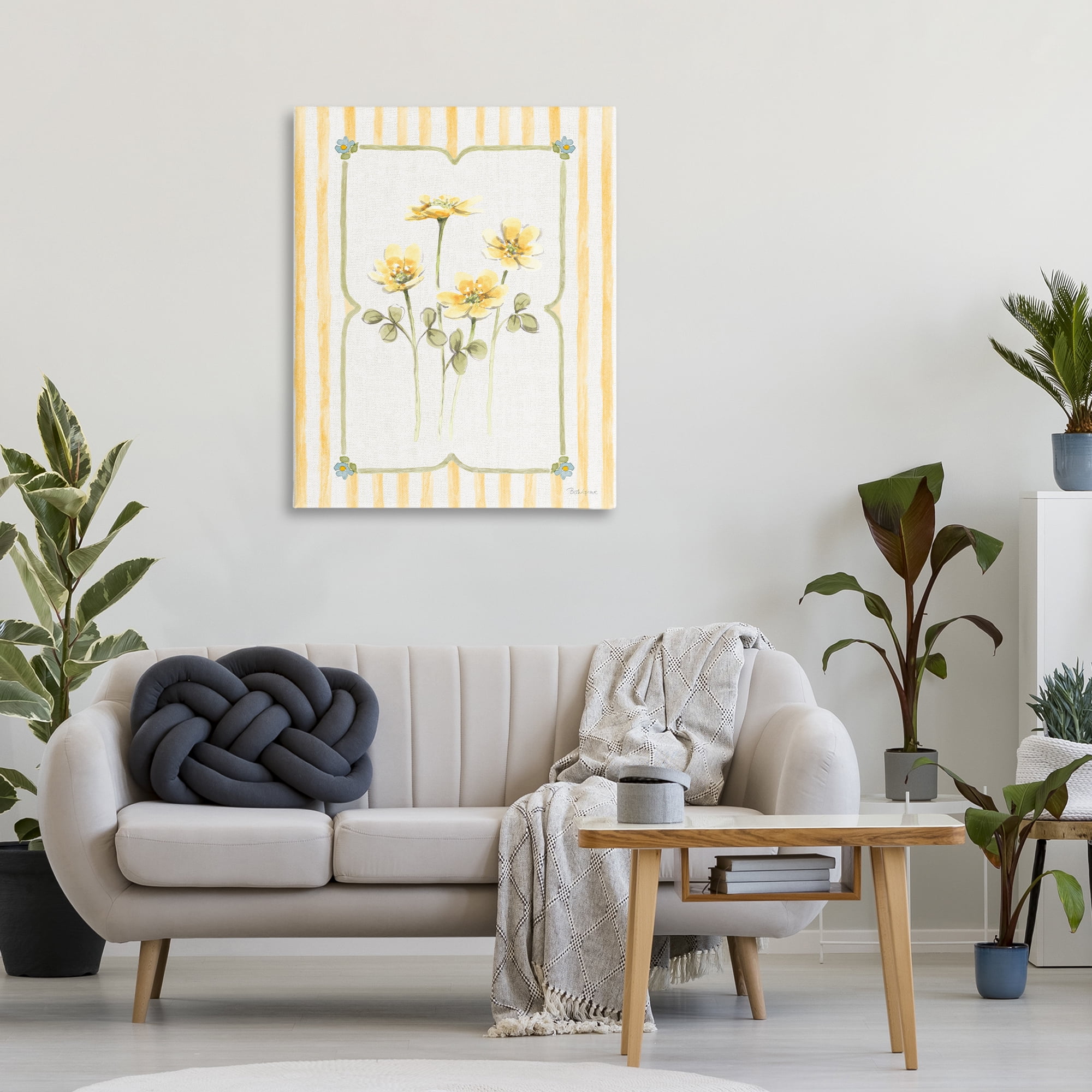 Stupell Industries Sweet Honey Florals Canvas Wall Art, design by Beth Grove