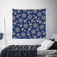 thumbnail image 4 of Junzan Anchors and Nautical Tapestry Wall Tapestry Home Decor for Room 60X51 Inches, 4 of 8