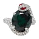 thumbnail image 1 of Anillo de serpiente para mujer, creativo, elegante, moderno, versátil, accesorio punk Plata, 1 of 8