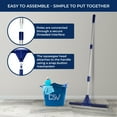 thumbnail image 6 of DSV Standard Floor Squeegee for Concrete Floor, 17.5" Large Floor Squeegee Broom for Floor, Heavy Duty Floor Squeegee for Tile Floor with 62" Handle for Garage, Deck, Bathroom, Window, Glass, 6 of 7