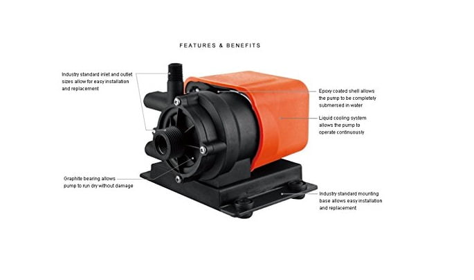 Aquarium SEAFLO Marine Klimaanlage AC Pumpe 250gph Boot Wohnmobil Aquarium SEAFLO Marine Klimaanlage AC Pumpe 250gph Boot Wohnmobil