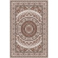 thumbnail image 4 of Pentantan 9'x12' Area Rugs, Washable Vintage Boho Rugs for Living Room, Moroccan Soft Indoor Carpet for Bedroom, Dining Room, Office, Brown, 4 of 9