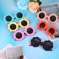 thumbnail image 2 of Maoww 6pack/lot UV for Protection Sunglass PC Materials For Clear Sight Fashionable Children Daisy Sunglasses, 2 of 6
