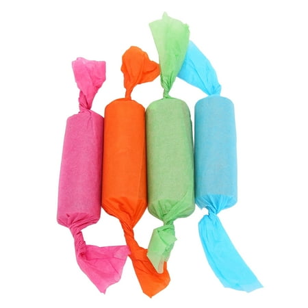 LeafyLuxe 4pcs Sola Sticks Toys Interactive Fun Cute Candy Shape Bird Chew Toys For Parakeets Cockatiels Parrotlets,Sola Stick Bird Toys,Parrot Foraging Toys