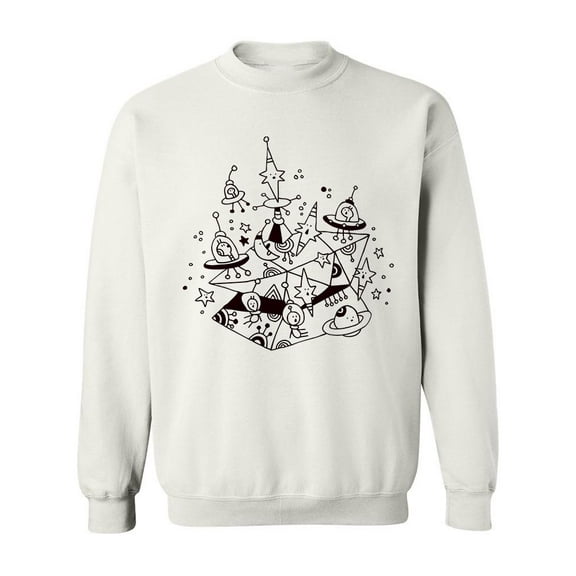 Awesome Aliens Design. Sweatshirt Men -Image by Shutterstock, Male Large