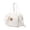 White-D, variant on Baby Diaper Bag Tote, Mommy Bag Cute Nappy Bag with a Cute Bag Charm, Crossbody Travel Diaper Tote Multifunction Storage Bag Green, Gifts for Women