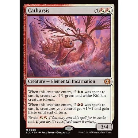 MtG Lorwyn Eclipsed Mythic Rare Catharsis #209