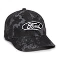 thumbnail image 3 of Ford Motor Company Logo Dark Camo Adjustable Hat, 3 of 4