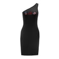 thumbnail image 1 of Vestido de mujer con hombros descubiertos, suave, de primavera, para caminar, viajar, fiesta S, 1 of 7
