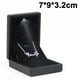 thumbnail image 1 of Caja para exhibir joyas y regalos para cadenas, con inserto extraíble y forro suave, estuche y organizador para collares, 1 of 8
