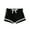 Black, variant on Lopecy-Sta Big Girls Running Athletic Cotton Shorts Kids Workout Dance Dolphin Beach Short