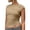 Khaki, variant on Tops for Women Trendy Shirt Sheer Mesh Long Sleeve Crop Tee Blouse,,S