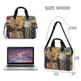 thumbnail image 3 of FORMRS 16" Laptop Bag Carrying Sleeve Case with Handle Travel Shoulder Briefcase, Bright Skeleton, 3 of 8