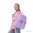 thumbnail image 2 of TOTTO Mochila Escolar Mediana para Niña con Bolsillo para Botella | 20 L CLUW M purpura M, 2 of 6