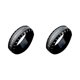 thumbnail image 4 of Sonducket Anillo de acero vintage unisex para personas a la moda Anillo para hombres Regalos para amigos Anillos Todo negro 13 Todo negro trece 2Conjunto, 4 of 6