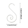 thumbnail image 3 of Metal S Ornament Hooks, S Shaped Christmas Tree Hanging Hooks for Holiday Ornaments, Wreaths, Garlands, Crafts and DIY Christmas Decorations, 3 of 5