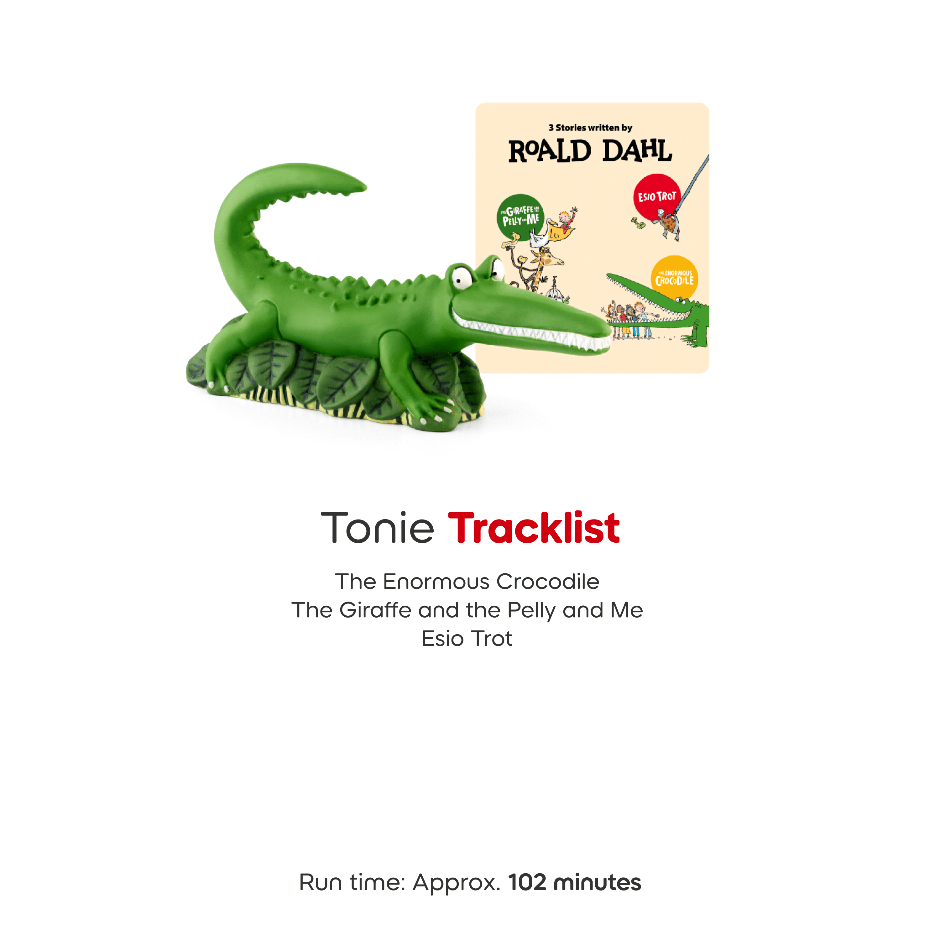 tonies Roald Dahl The Enormous Crocodile Audio Play Figurine