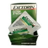 Excedrin Extra Strength Caplets 50 Packets of 2 (50/2's) Display Box (1)