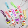 thumbnail image 2 of Ruunjoy Navidad venta al por mayor Sanrio silicona PVC llaveros Sanrio llavero lindo Kuromi Hello Kt colgante llavero Accesorios, 2 of 4