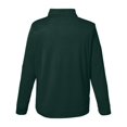 thumbnail image 5 of CORE365 CE404 Men's Market Snag Protect Mesh Colorblock Quarter-Zip Pullover-FOREST/ CARBON-3XL, 5 of 6