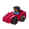 thumbnail image 2 of Little People Collectible Wheelies Car - HGP74 ~ Red Convertible Race Car ~ AA Boy Driving, 2 of 5