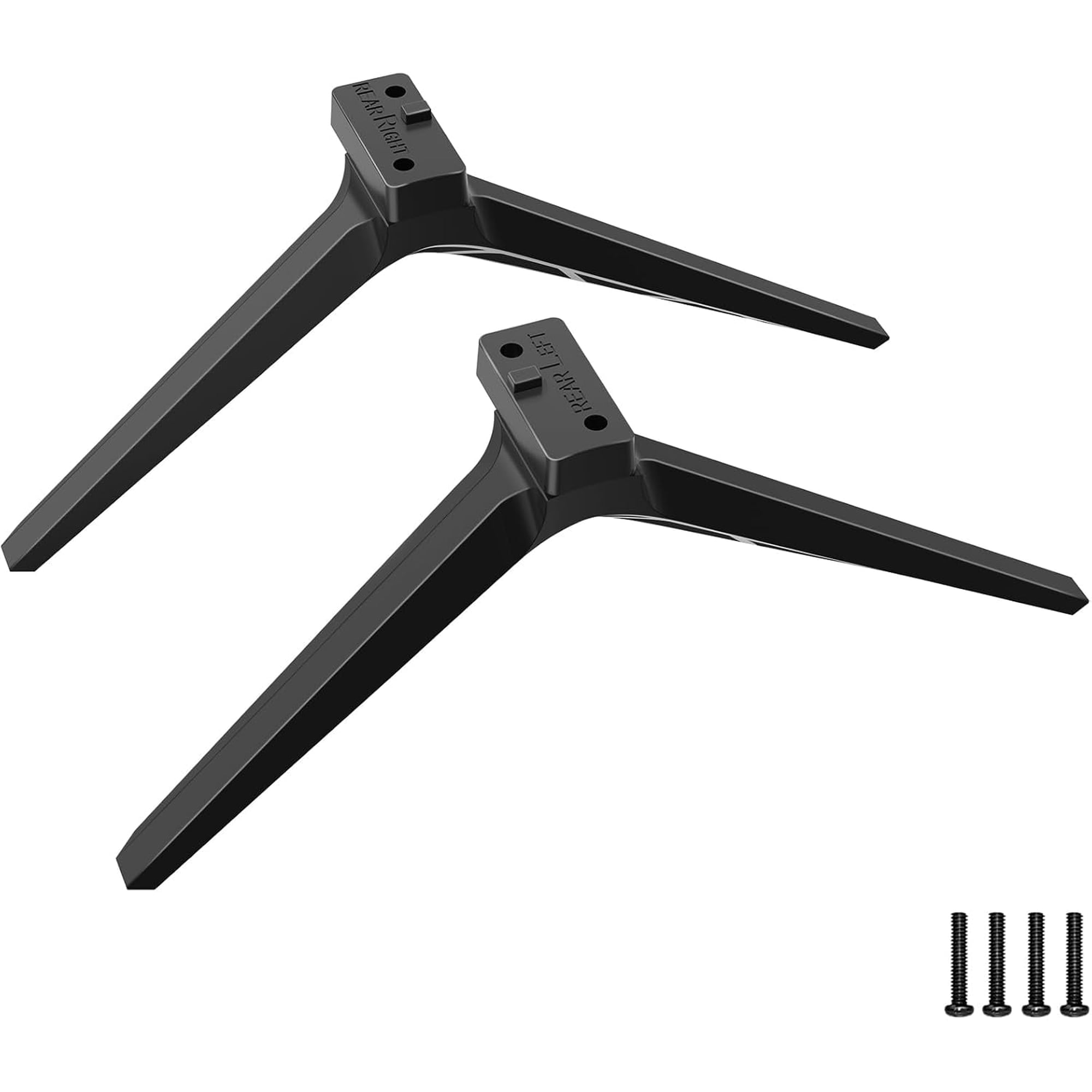 Replacement TV Stand Legs Only for Vizio V505-J09, Exclusive for Vizio TV Model We Listed w/Non-Slip Pads, Screws & Instructions, Easy Installation
