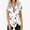 White womens blouses and tops dressy, variant on Wycnly Womens Blouses and Tops Dressy Comfy Breathable Plus Size Fashion Irregular Button Hem Zipper Tunic Shirts Summer Marbled Print V-Neck Short Sleeve Cute Tees Tops Navy XXXL