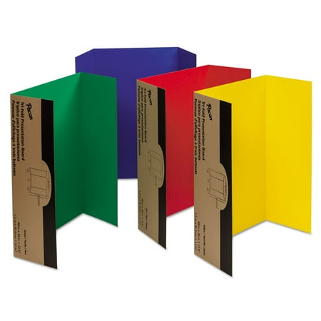 - Spotlight Corrugated Presentation Display Boards, 48 X 36, Assorted, 4/carton