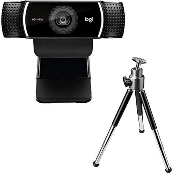 pastel Watchful mangel Logitech HD C922 Pro Stream Webcam, 1080p Camera Streaming Webcam, Records  Streams Your Gaming Sessions in Rich HD Streaming, Background Replacement  Tripod Included - Walmart.com