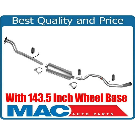New Exhaust Muffler for Chevrolet Silverado 1500 02-06 143.5 Inch Wheel Base