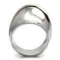 thumbnail image 4 of Luxe Jewelry Designs Stainless Steel High Polished Women's Ring - Size 6 (Pack of 2), 4 of 4