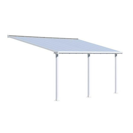 Palram - Canopia HG8820W 10 x 20 in. Olympia Patio Cover - White