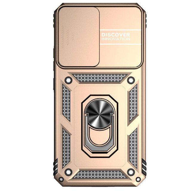 Estuche GANGXUN para Samsung Galaxy A34 5G, soporte giratorio 360°, estilo mecánico y magnético